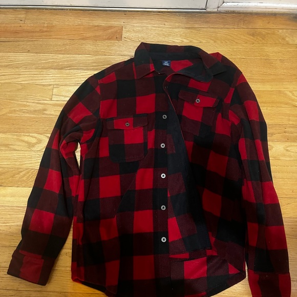 3 different colored flannels two h and m one George - Picture 4 of 5